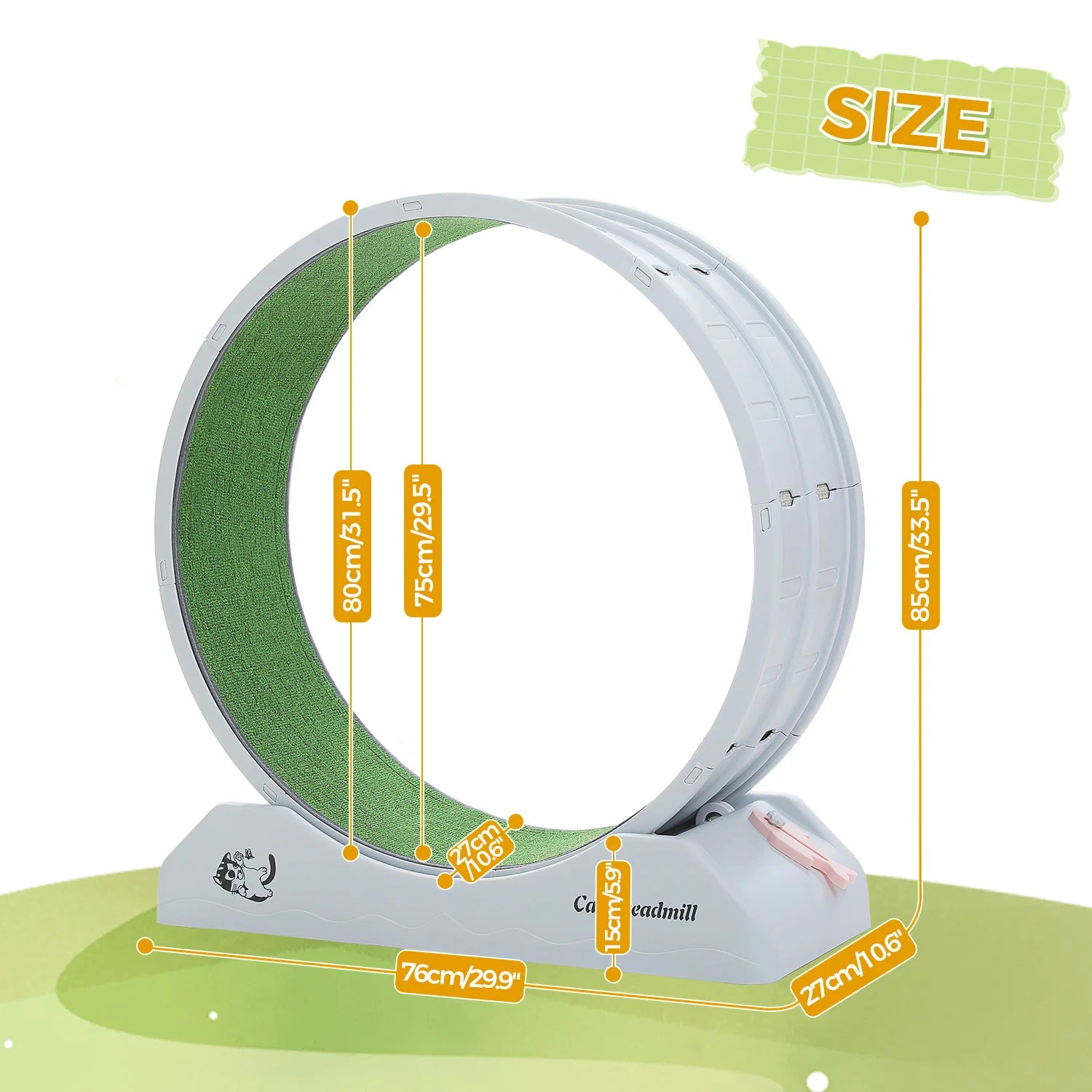 Cat Treadmill for Indoor Pawlymals