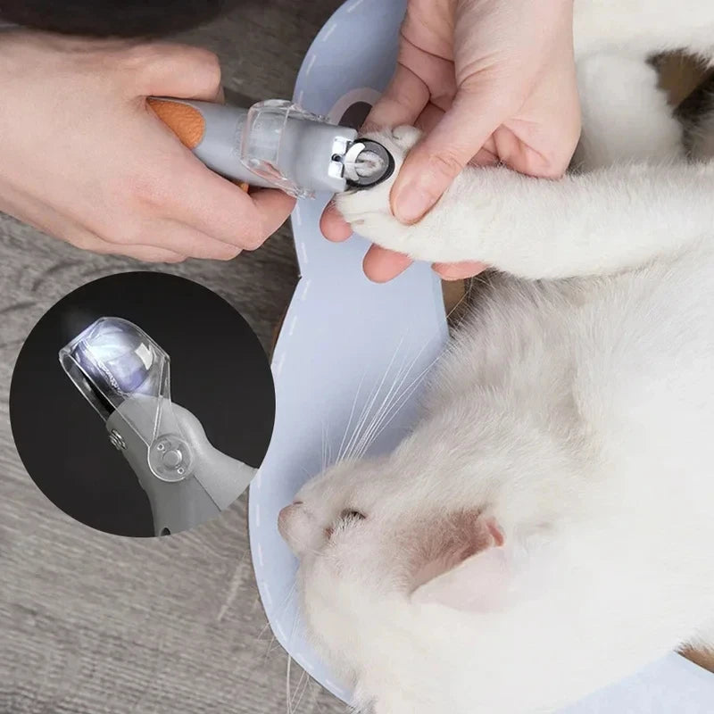 Pawlymals Professional Pet Nail Clipper LED